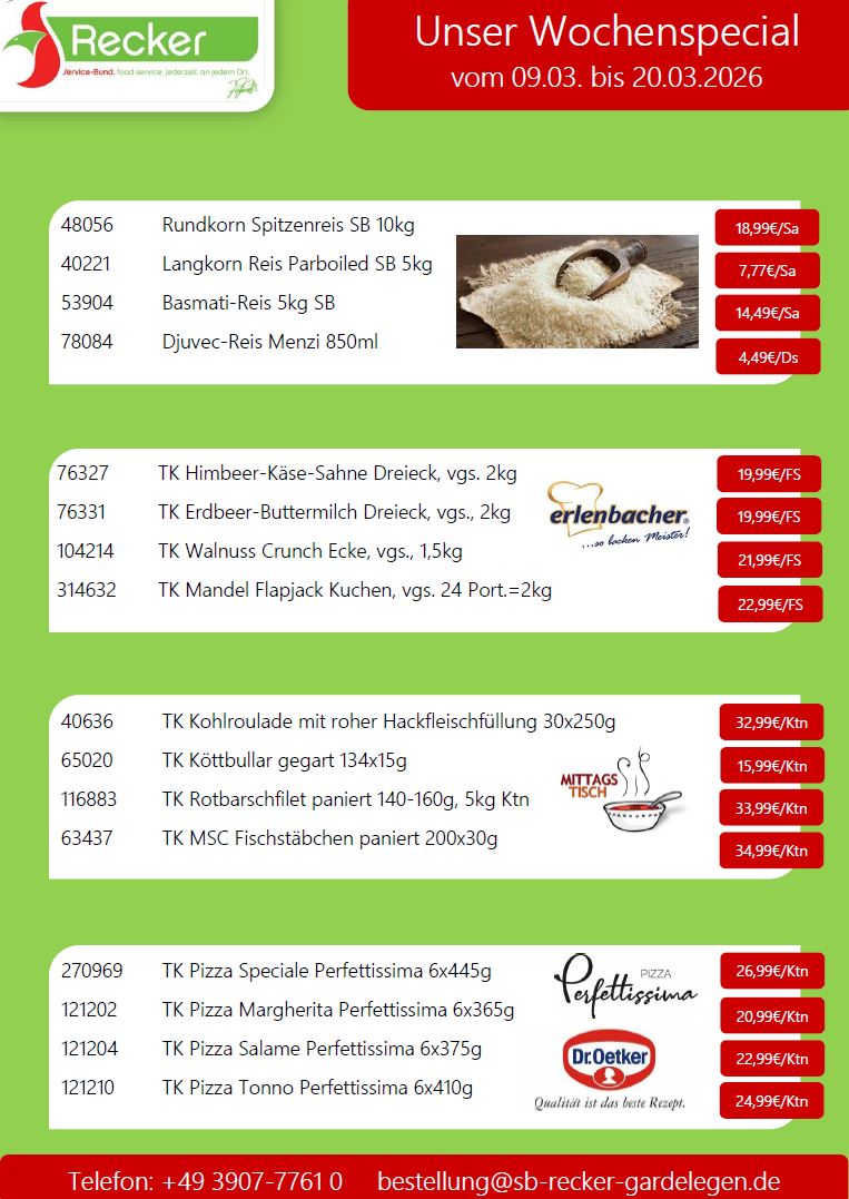 Wochenangebot KW 11-12 26