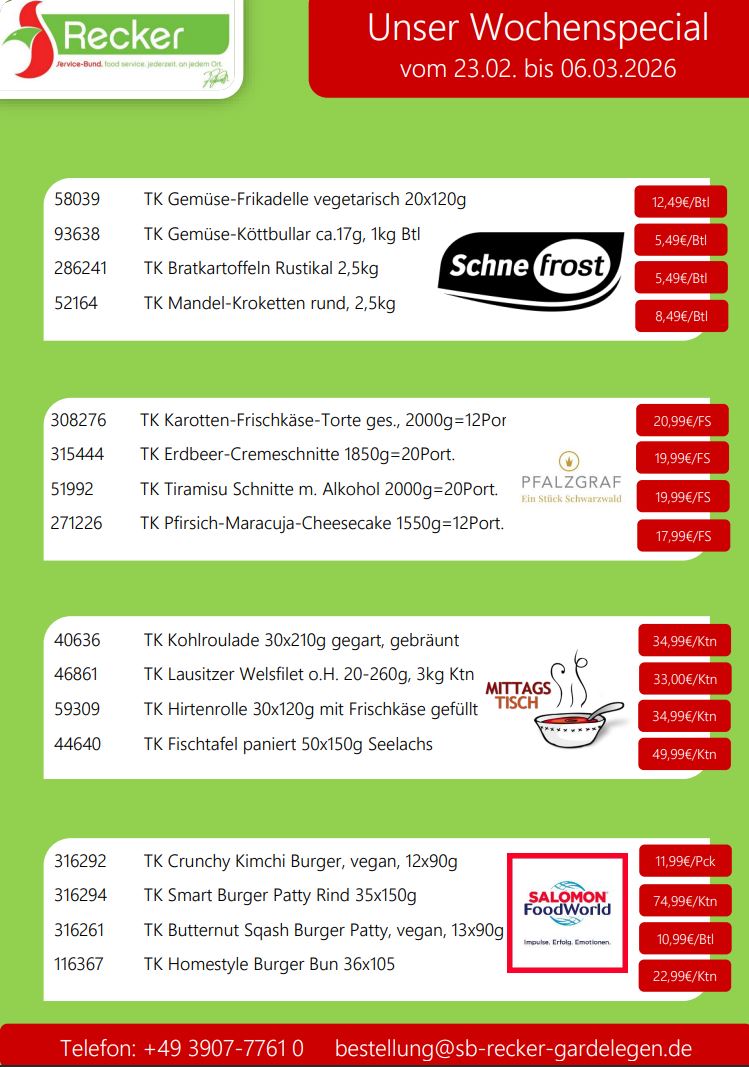 Wochenangebot KW 09-10 26