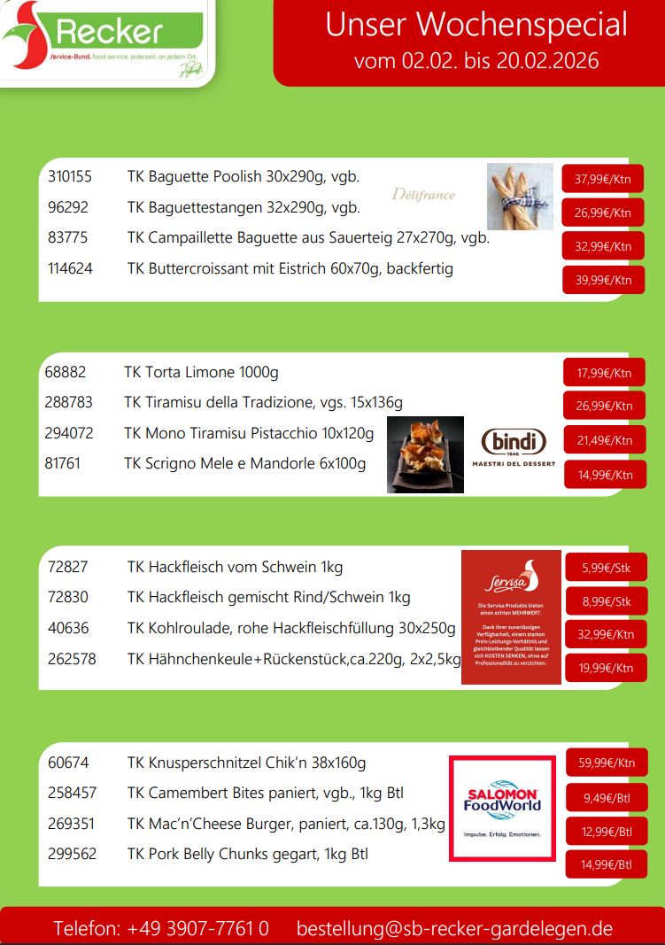 Wochenangebot KW 06-08 26